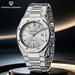 PAGANI DESIGN New 40Mm Men's Automatic Mechanical Watch Miyota 8215 Sapphire Stainless Steel Waterproof Luminous C3 reloj de hom