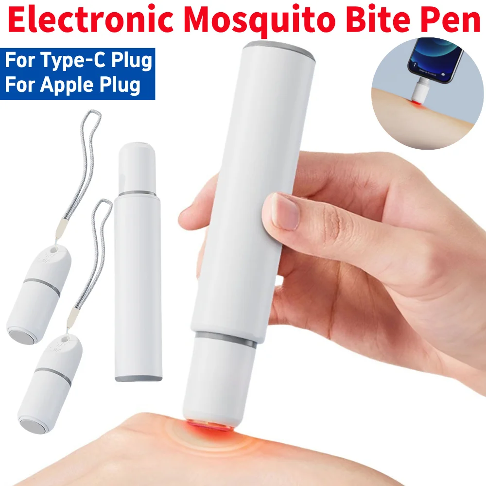 Stylo Portable anti-démangeaisons pour soulager les piqûres d'insectes et les moustiques, stylo chauffant naturel, sans produits chimiques, anti-démangeaisons, pour adultes et enfants Stylo Portable anti-démangeaisons pour soulager les piqûres d'insectes et les moustiques, stylo chauffant naturel, sans produits chimiques, anti-démangeaisons, pour adultes et enfants