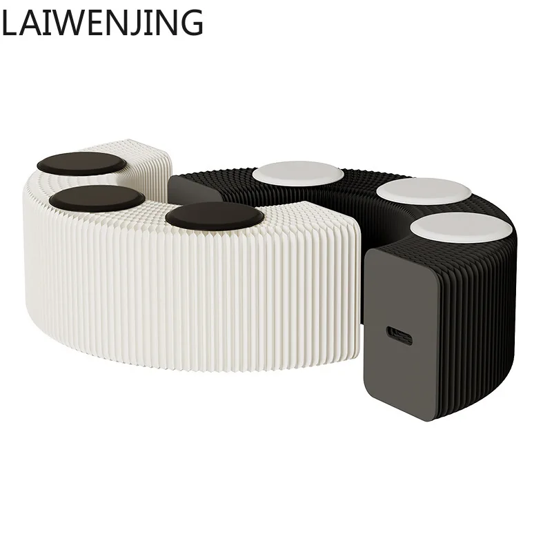 SGF bench, household sofa, shoe changing stool, stackable folding storage, light luxury and advanced