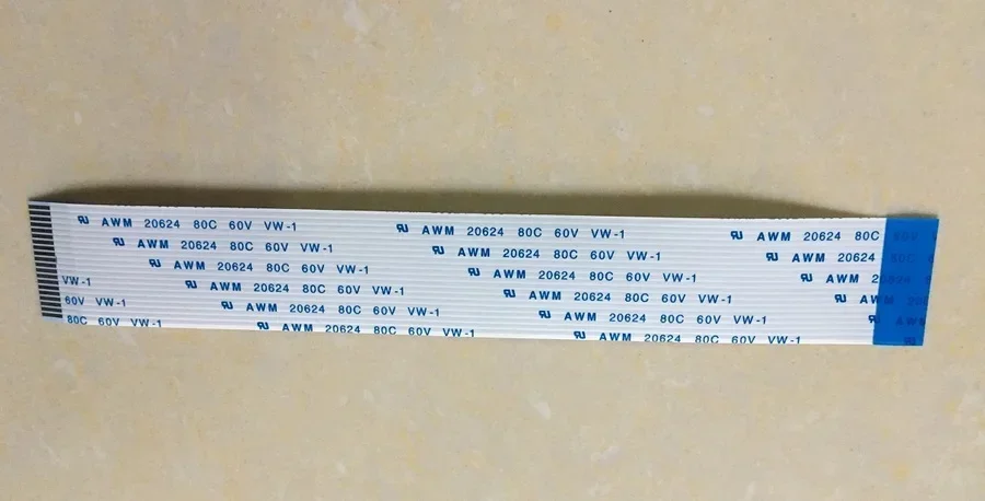 1.25mm Pitch 1.25MM Spacing 20 Pin 20P Length 350mm Reverse FFC FPC Flexible Flat Cable