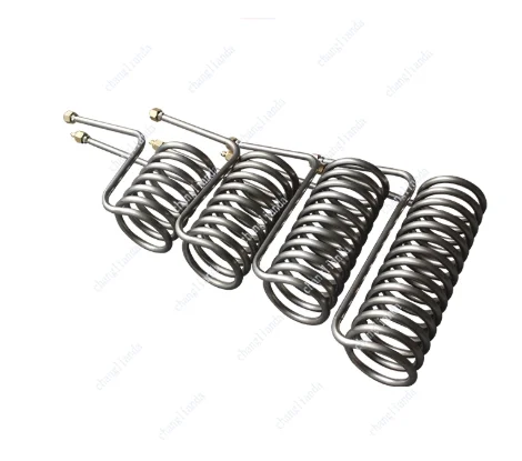 

Fish tank tube chiller pure heat exchanger evaporator fish tank titanium tube barrel