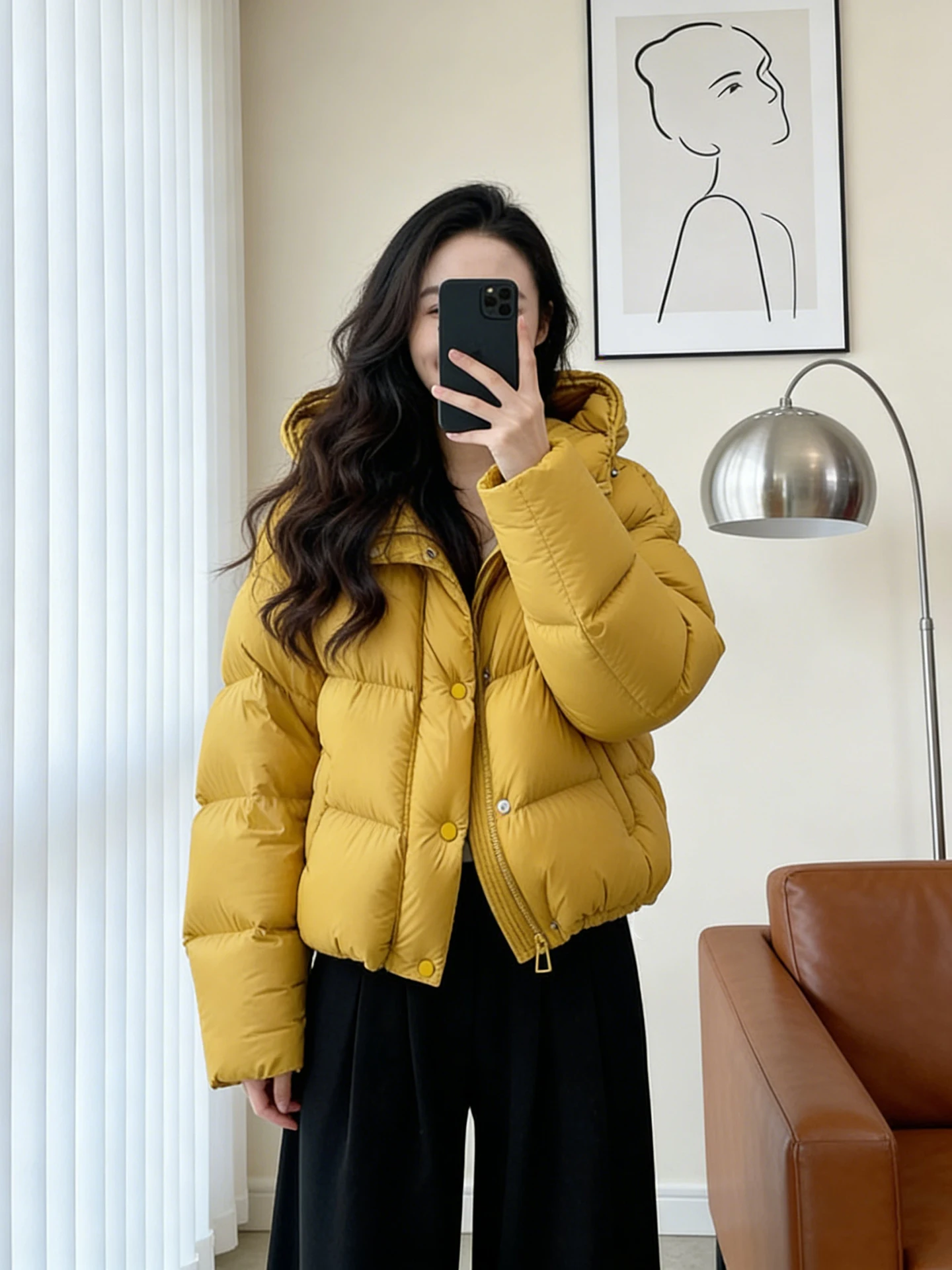 Cloud Doughnut Short Puffer Jacket Women's Style Winter Loose Slimming Thickened Warm Bread Coat Korean Version Commute
