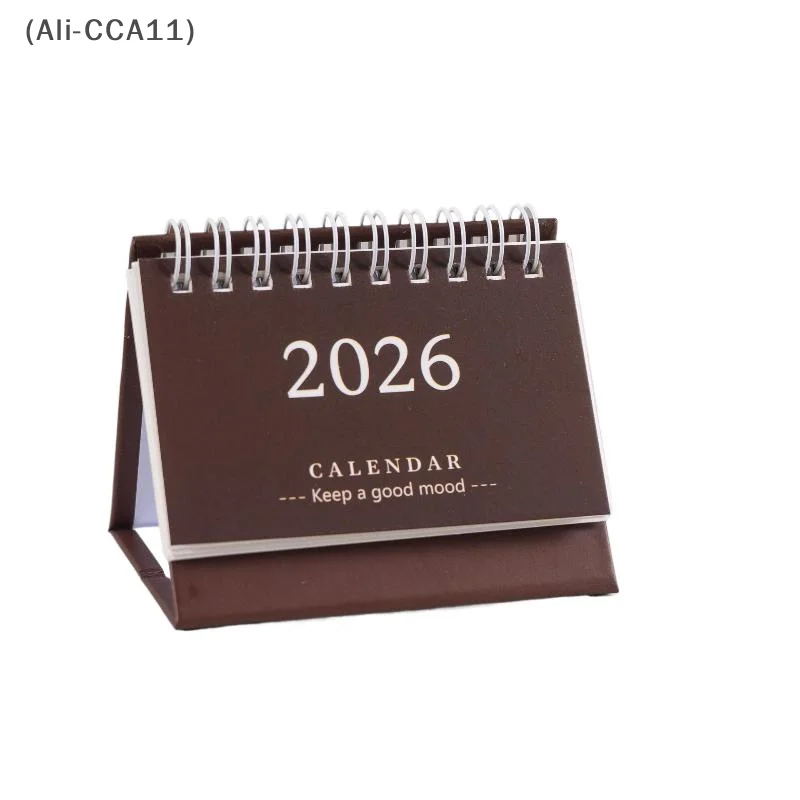 1 قطعة 2026 ورقة جديدة الإنجليزية تقويم مكتبي من يوليو 2025 إلى ديسمبر 2026 المحمولة مكتب صغير التقويم للجدول والخطة #5
