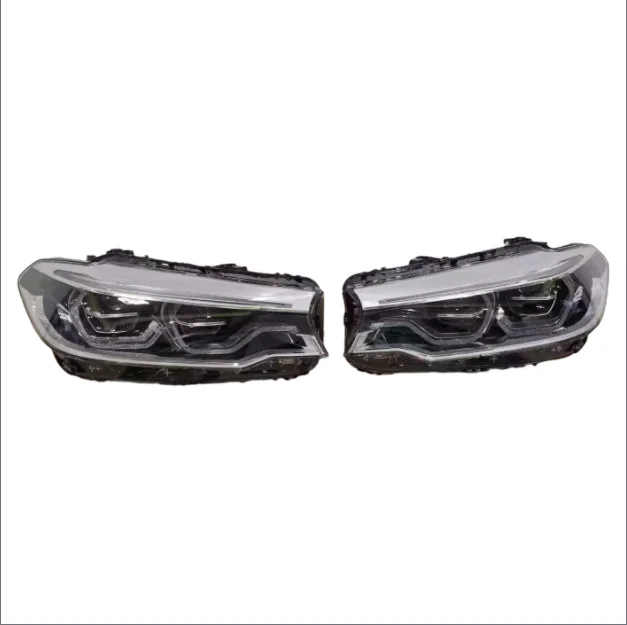 Used Original Car Parts Headlamp For BMW 5 Serie G30 G38 Headlight LASER 63117214961 63117214962