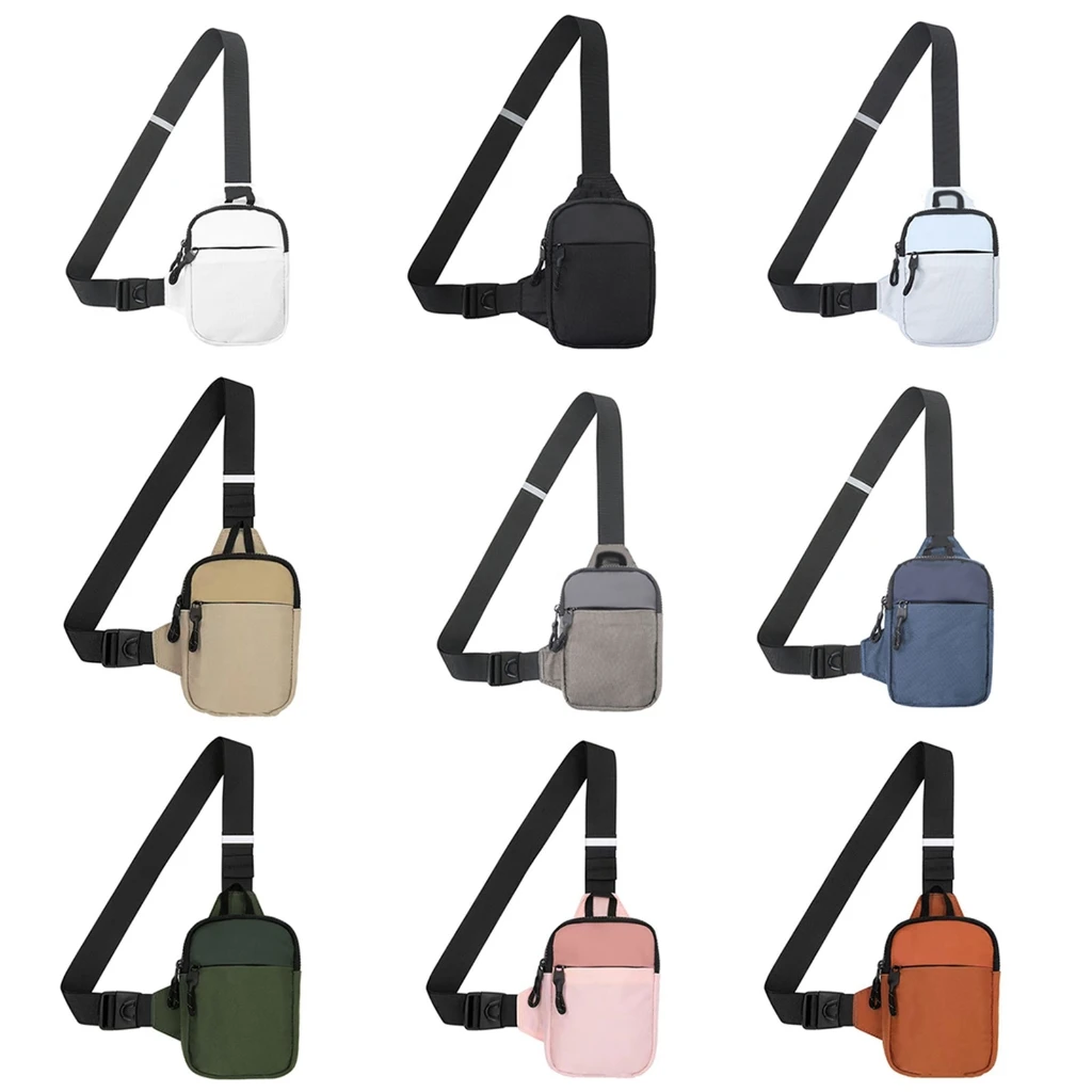 

1pc Compacts Crossbody Slings Bag Portable Handbag Phone Messengers Bag Small Size Backpacks Running Phone Holder for Men Women
