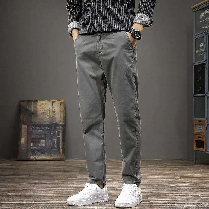 

Autumn and Winter New Pants, Casual Pants Men's Straight Leg Pants Trendy Brand Slim Fit Sports Shorts Men's Loose Pants