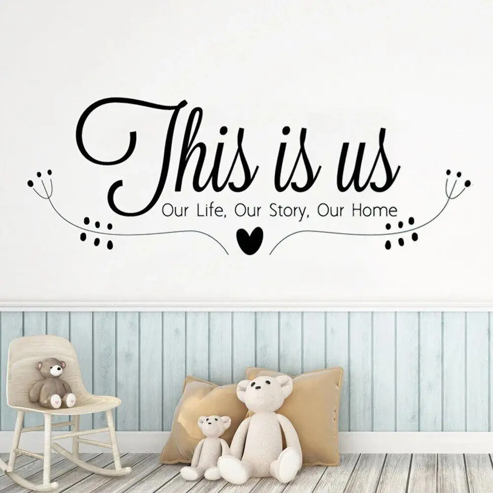 Виниловые наклейки на стену с мотивами сериала «Наша жизнь», DW20757