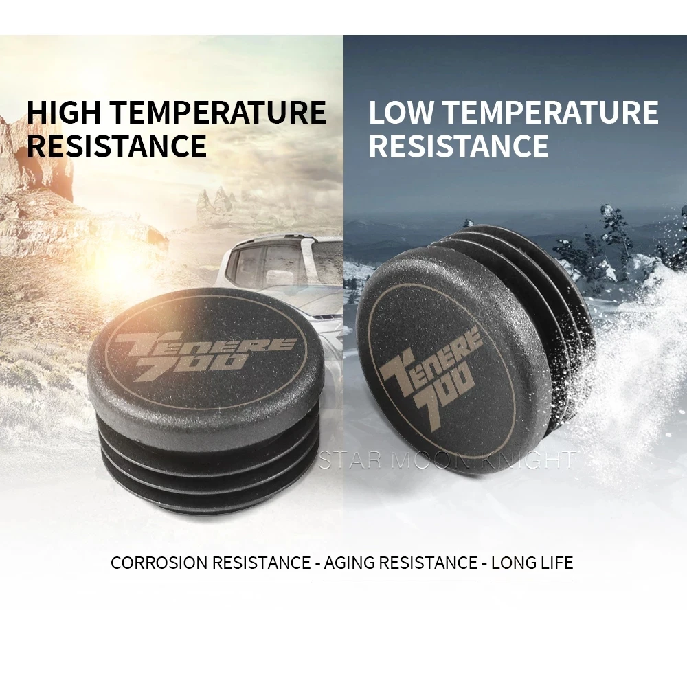 1 Pair Frame End Caps For YAMAHA TENERE 700 (2019-) World Raid （2022-）Rallye Edition （2021-）Raid Prototype （2022-）Accessories