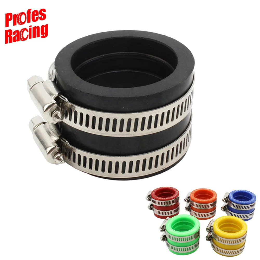 

Motorcycle Aluminum Rubber 35mm 40mm Carburetor Intake Air Filter Interface Adapter Universal For PE PWK PWM FCR Carburetor