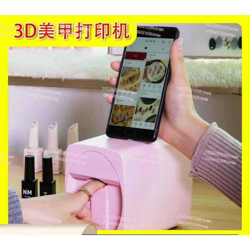 

Intelligent Nail Art Painting Machine Automatic Nail Printer Portable Small 3d Intelligent Nail Machine