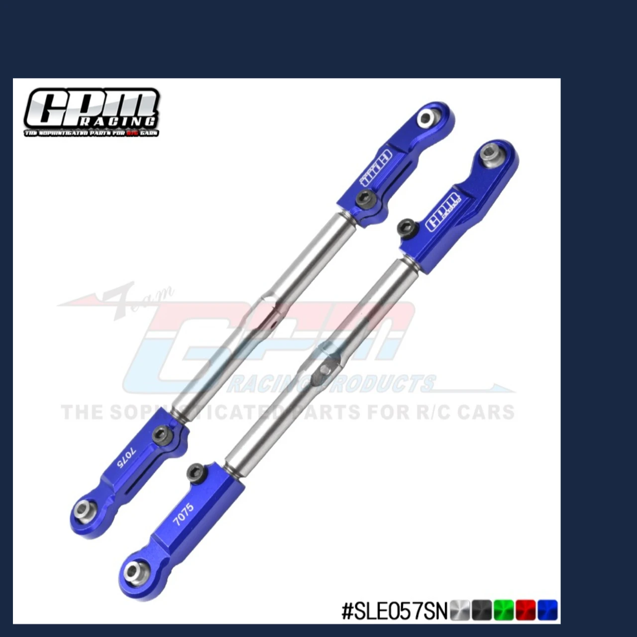 

GPM Алюминий 7075 + задние рычаги из нержавеющей стали для саней TRAXXAS 1/8 9548