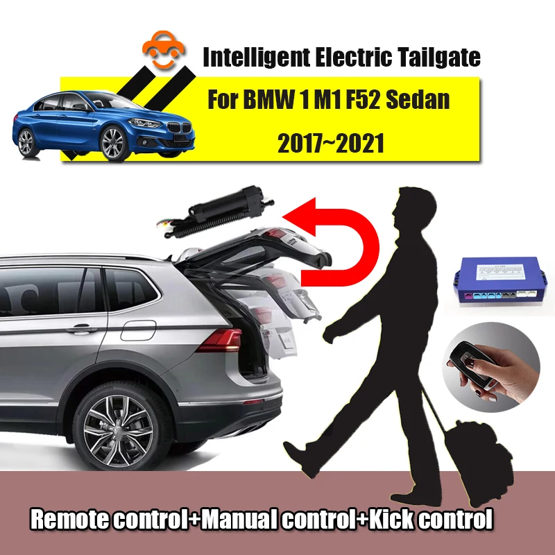 

Car Power Trunk Lift Electric Hatch Tailgate Strut Auto Rear Door Actuator For BMW 1 M1 F52 Sedan 2017~2021Key Control Silently