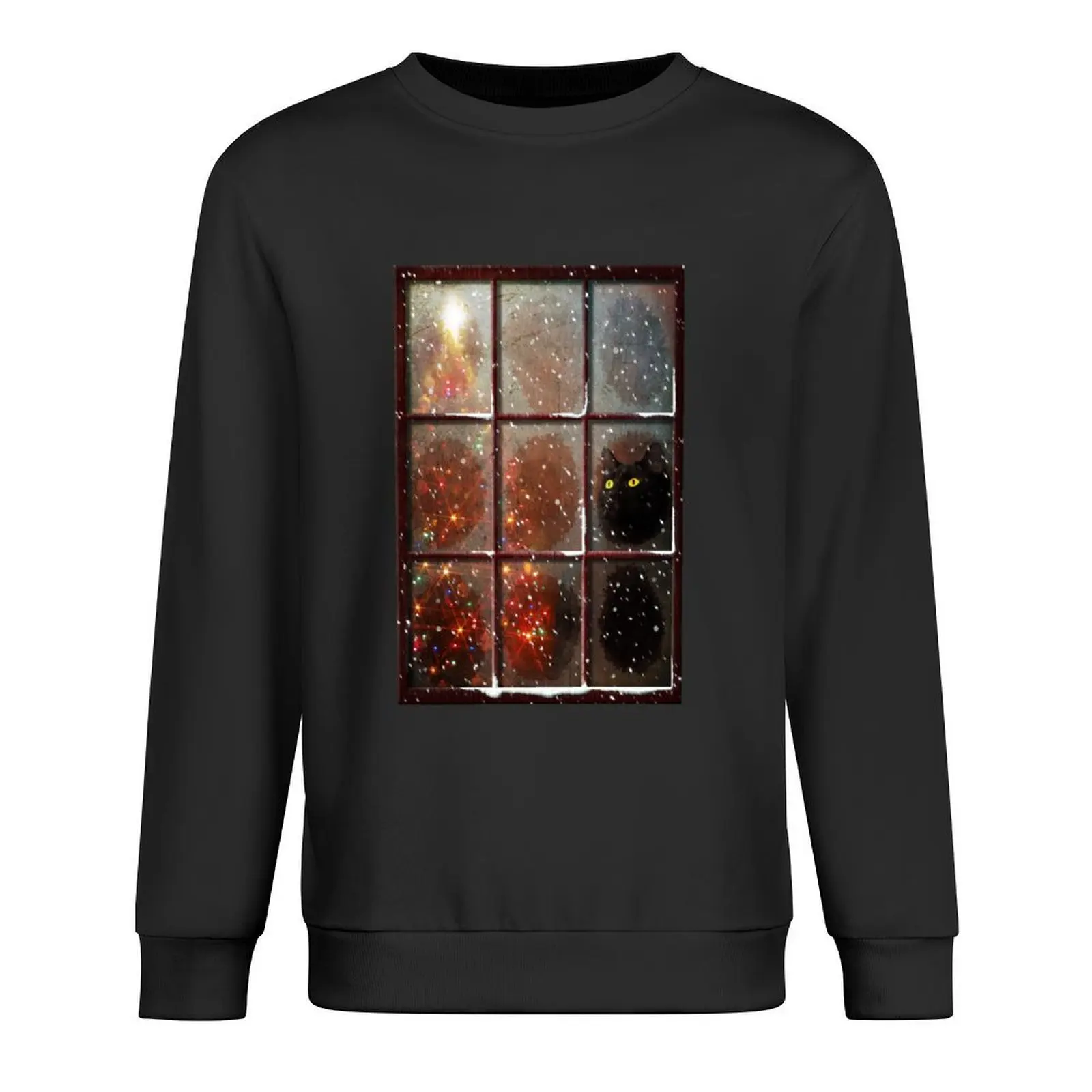 

LET IT SNOW Pullover korean clothes mens designer clothes japanese style mens clothing hoody