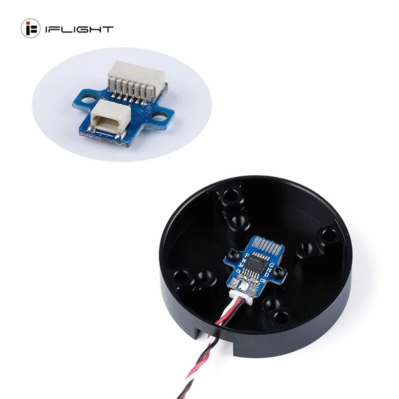 IFlight IPower GM6208 Motor cardán sin escobillas 150T con AS5048A - Eje hueco, para DSLR (CANON 5D MARK II/III)