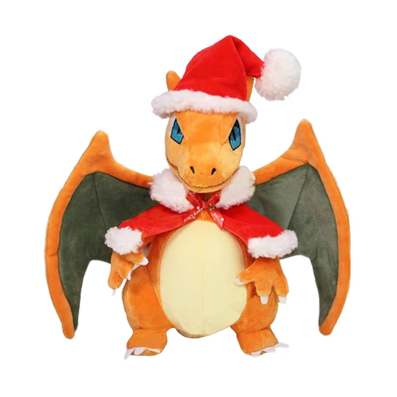28cm Charizard Pokemon Plush Toys Anime Doll Cute Pillow Charmander Pokémon Plushie Birthday Stuffed Gift for Children Christmas