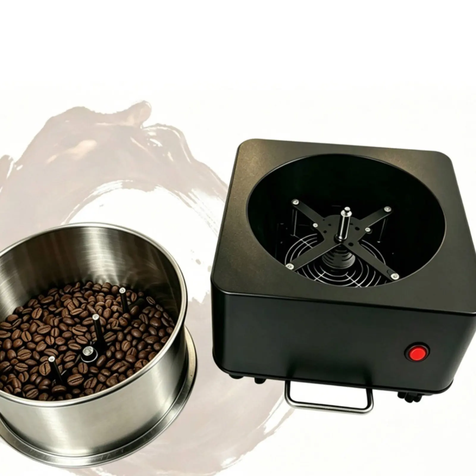 Rotary Rotary Coffee Bean Roaster 1000 G Capacity Small Appliance for Commercial Use - Aliexpress Deal