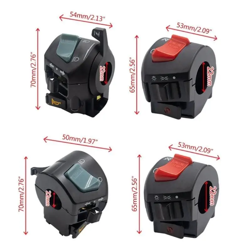 Picture 7: Motorbike Light Switch Universal 7/8