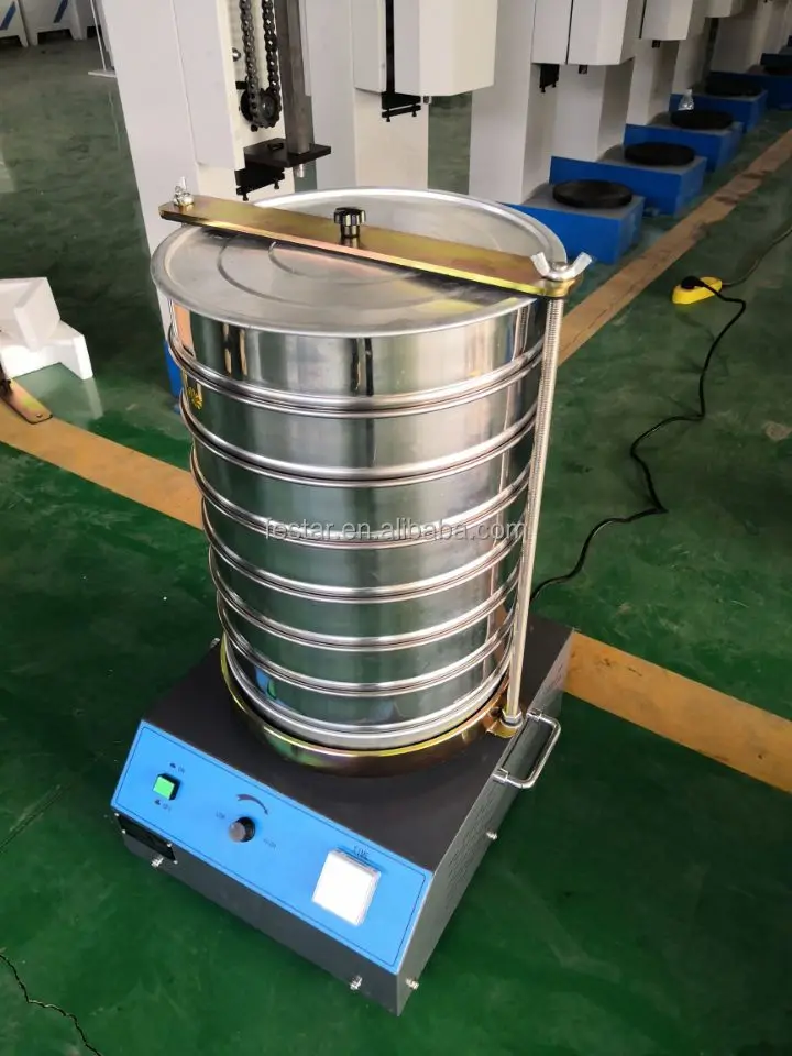 200mm 300mm Standard Test Lab Sieve Shaker Powder Vibrating Sieve Shaker Screening Mesh Sieving Machine