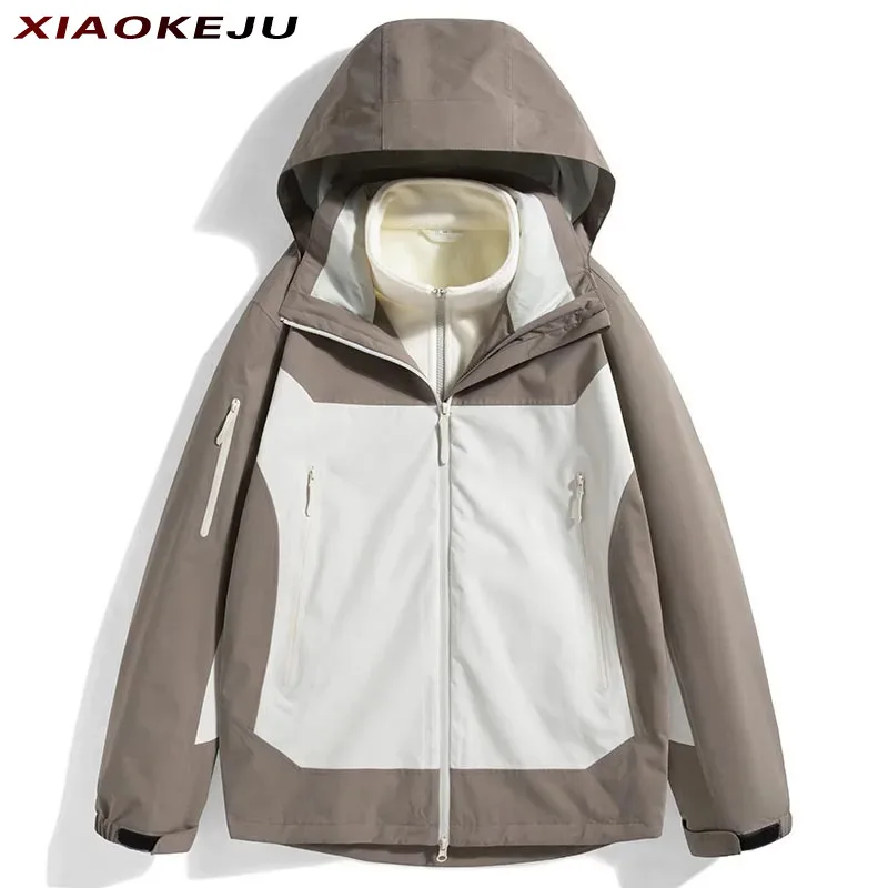 Jackets Man Autumn Jacket Men's Sports Jacket Top Hiking Jackets Withzipper Oversize Military Camping Heavy Windbreaker