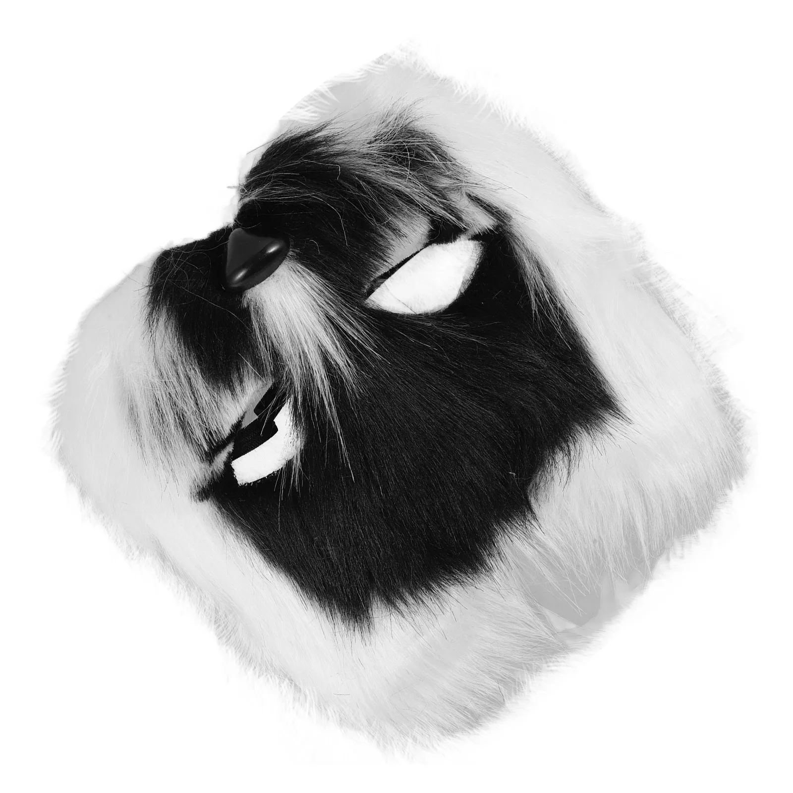

Fox Half Mask Creative Plastic Masquerade Mask for Carnival Halloween Cosplay Festival Costume Party Accessory