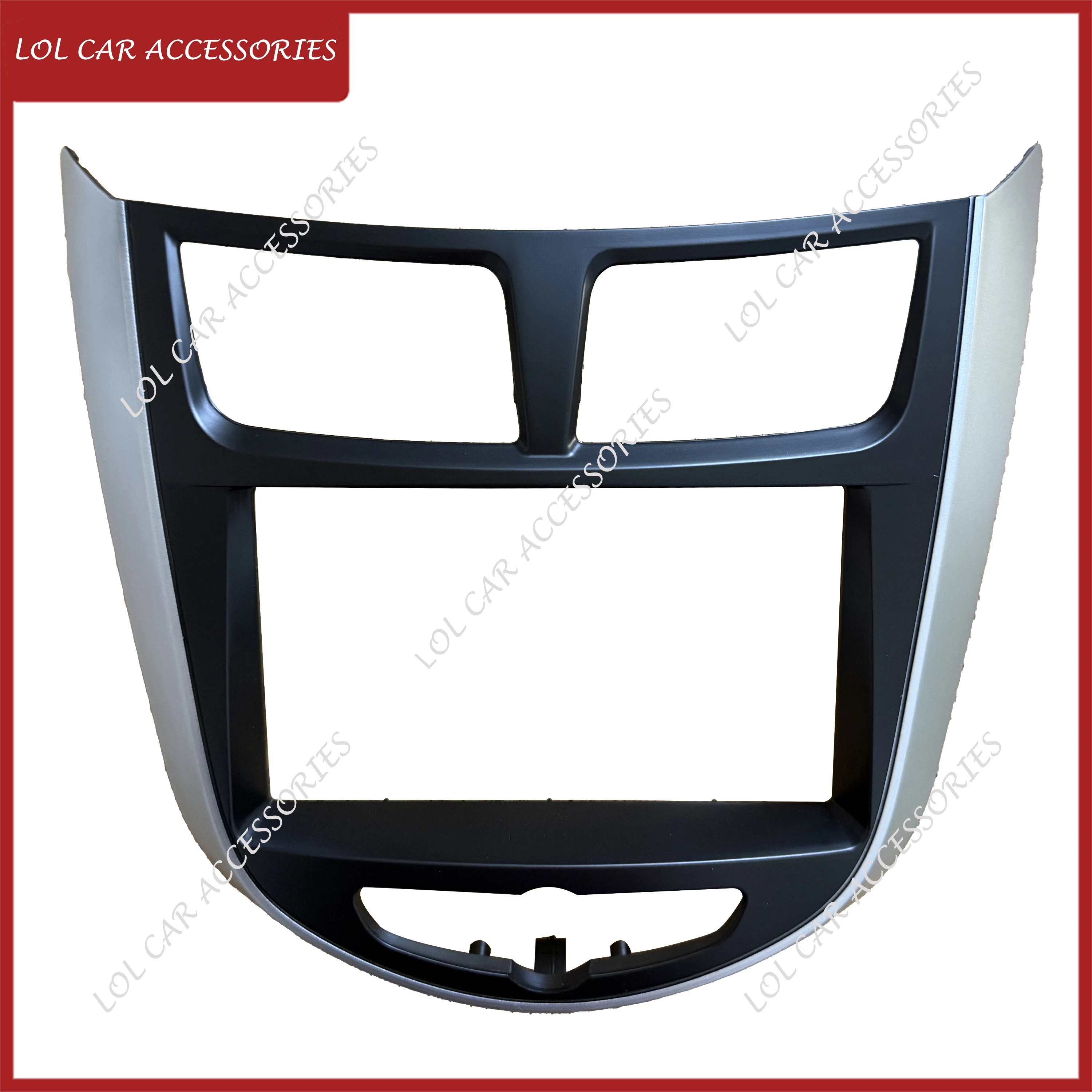 7 Inch For HYUNDAI I-25 I25 Accent Solaris Verna 2010 Car Radio Android MP5 Player 2Din Head Unit Stereo Fascia Panel Dash Frame
