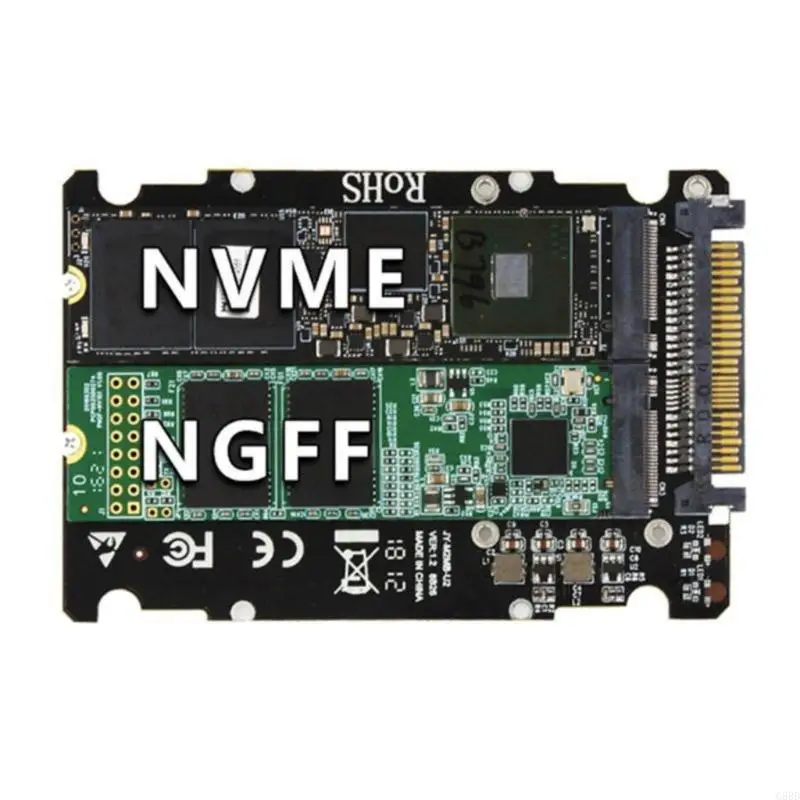 G88D Portable M.2 NGFFB/NVME M to U2Adapter Converters for Highly Speed Data Transfer Stable Integrity Adapter