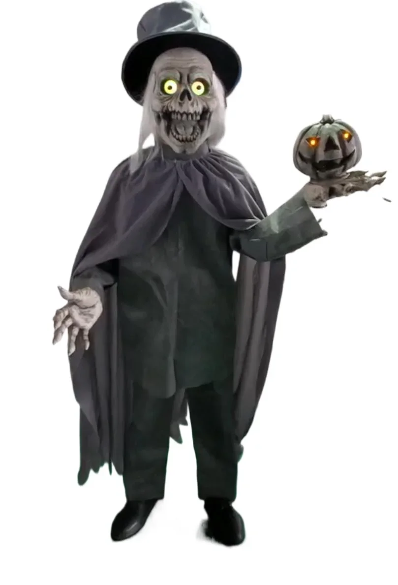 Talking Halloween Animatronics Zombie Props Life Size Halloween Animatronic Vampires Decorations