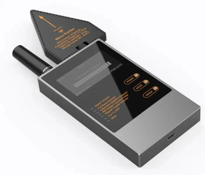 NEW Bug Detector RF Signal Detector Anti Tracking Strong Magnetic Detector for Wireless Audio Bug GPS Camera Detector Finder