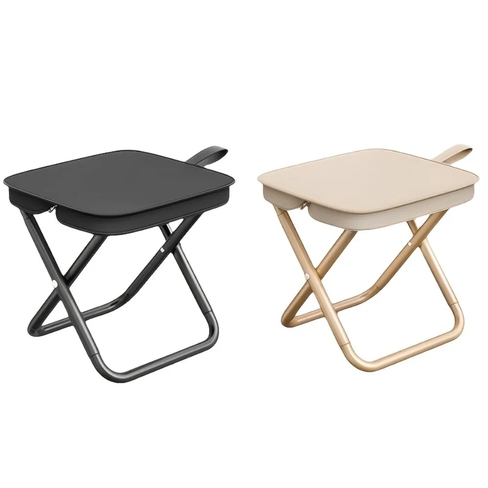 مقلمة خارجية قابلة للطي، مقعد صغير للتخييم والصيد، كرسي مقلمة للسفر والترفيه