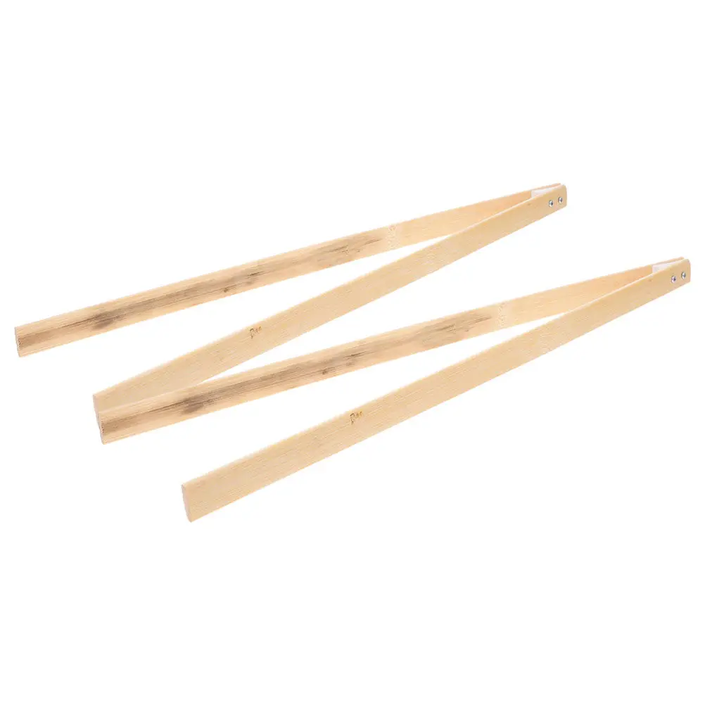 2Pcs Bamboo Garbage Grabber Portable Lightweight Litter Pickers Grab Stick for Property Maintenance Public Spaces Cleanliness