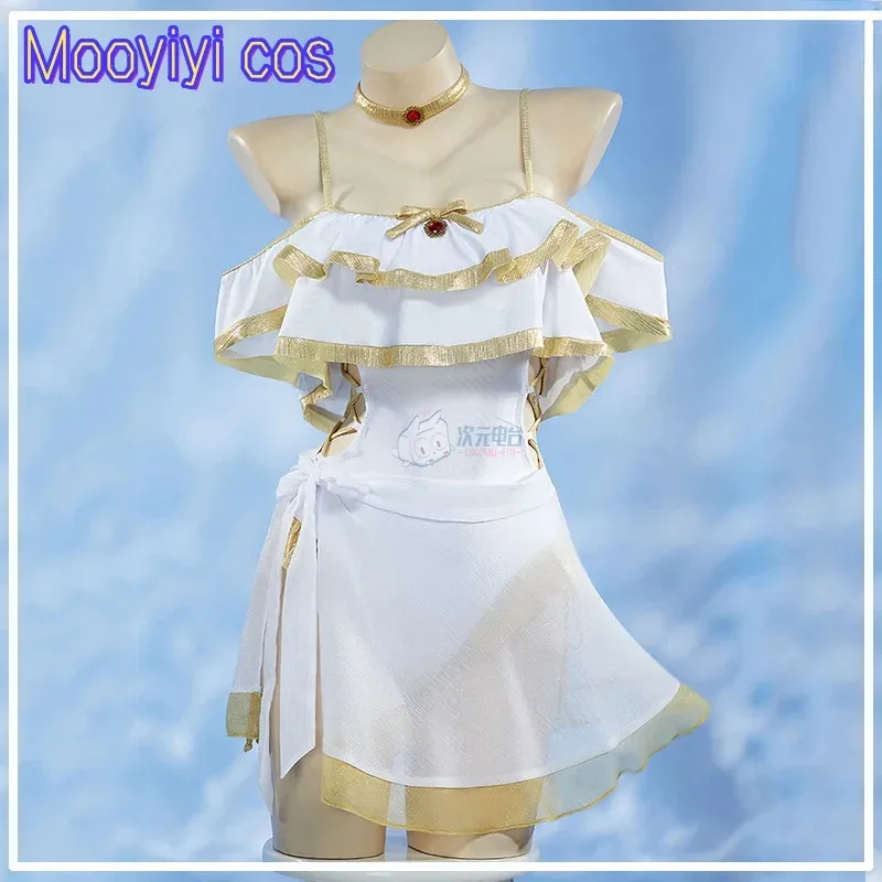 

Swimsuit jumpsuit New Mooyiyi cos Frieren Cosplay costume Halloween Christmas Role Playing Party Comic S-XL Anime games