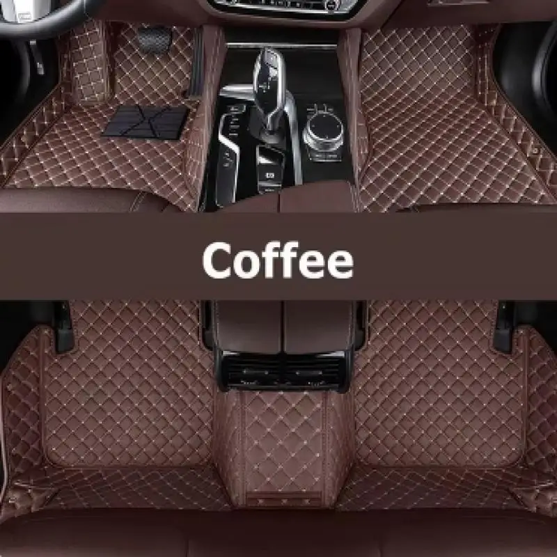 Customized For Honda ZR-V 2022 2023 2024 personalized luxury leather all-weather waterproof anti slip car floor mats