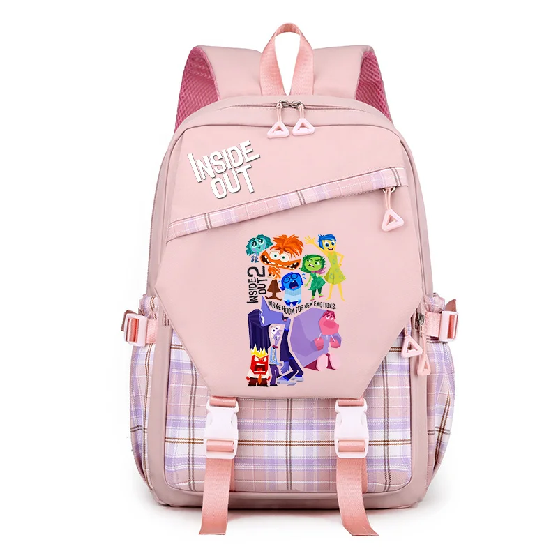 

Disney Inside Out Backpacks Kids Boys Girls School Bags Cartoon Gift Student College Bookbag Women Travel