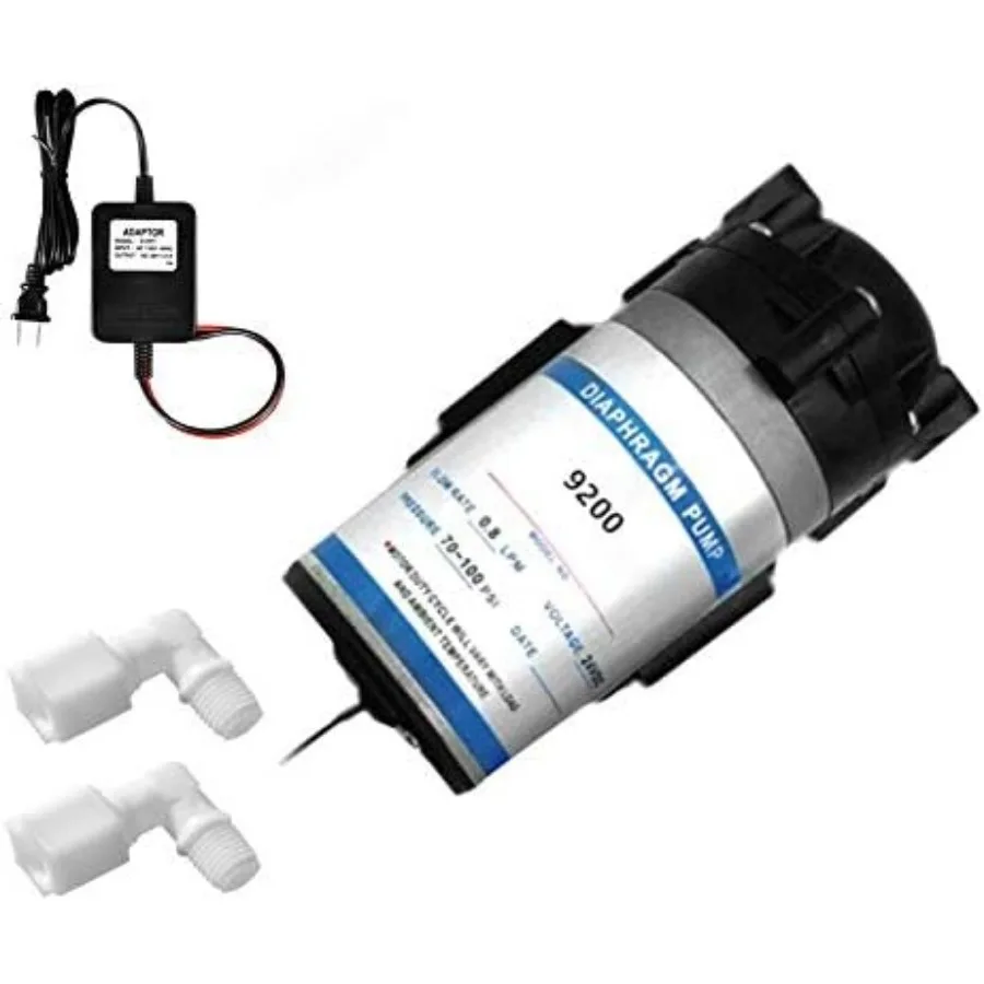 Bomba de refuerzo RO DI de ósmosis inversa de agua máxima diseñada para membrana de 200 GPD con transformador integrado y dos accesorios de conexión