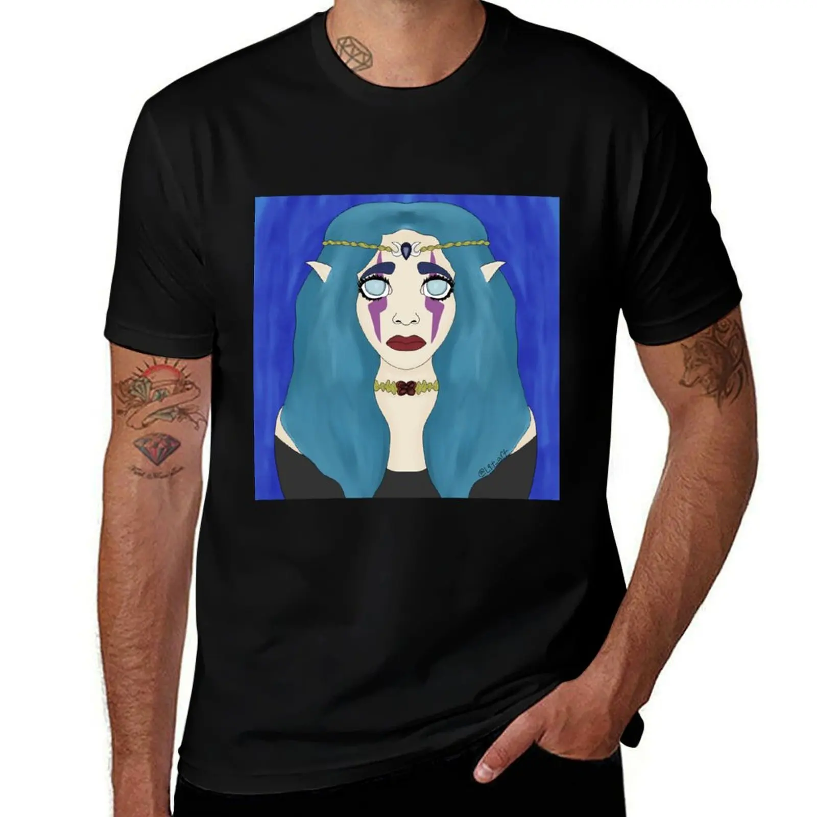 Enchantress Elf T-Shirt Casual Trendy Short Sleeve T-Shirt