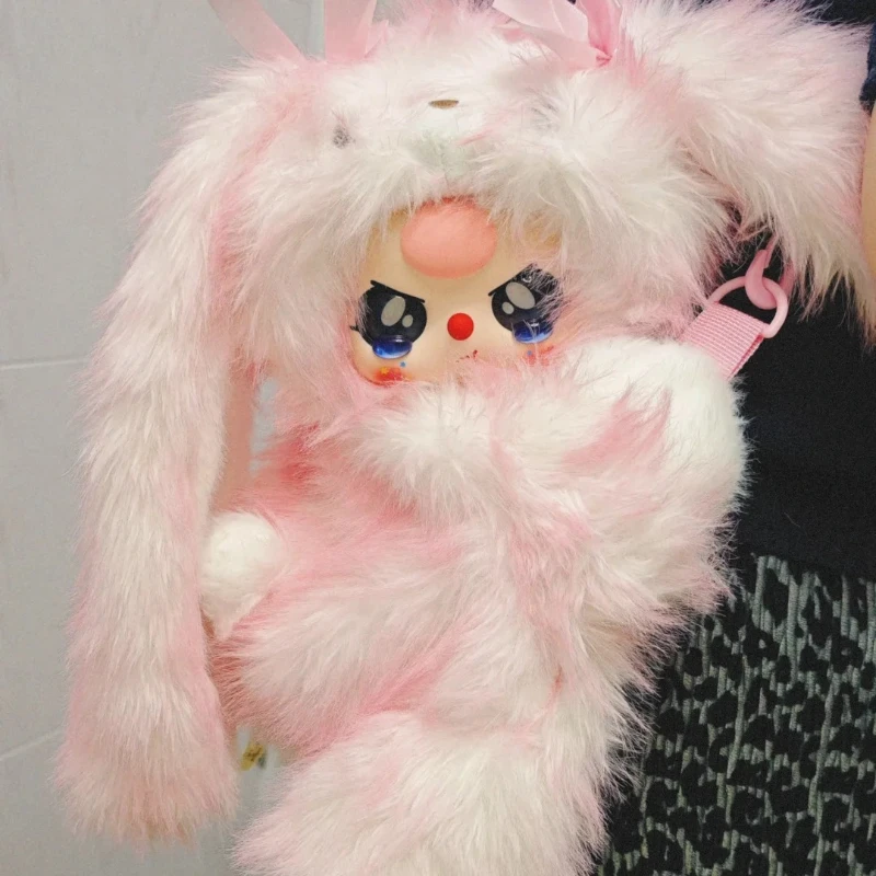 

Baby Three Hug Baby Backpack Series Vinyl Blind Box Fashion Toys Cute Rabbit Doll Mystery Box Collection Surprise Girl Gifts