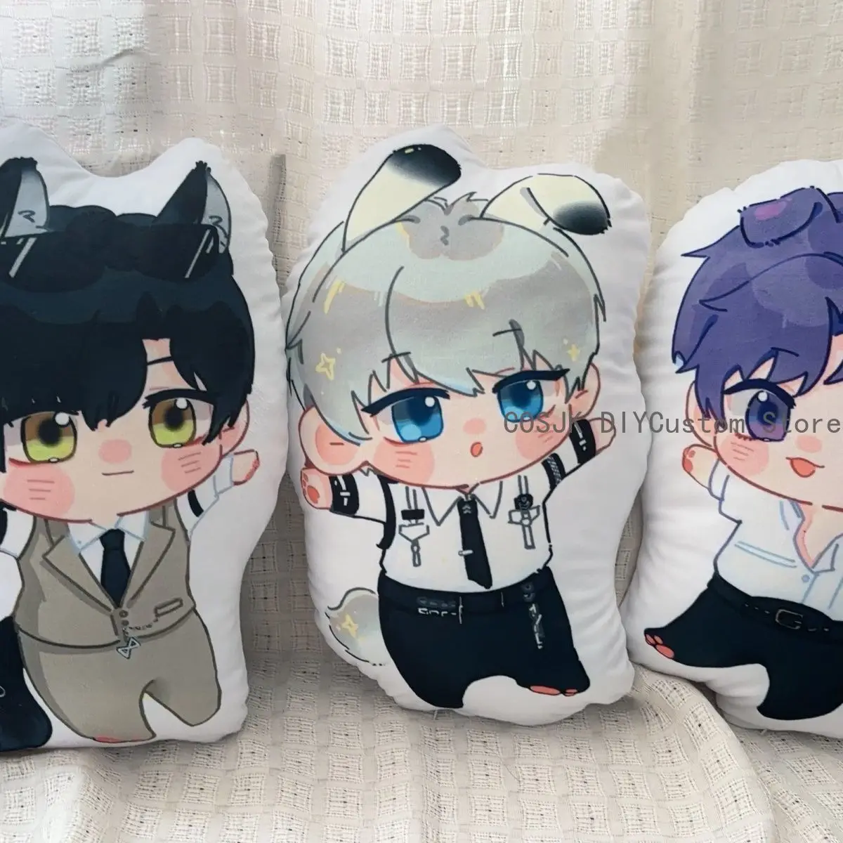 Аниме Love and Deepspace Rafayel Zayne Xavier косплей мультфильм декоративная подушка подушка для спины аксессуар для талисмана Dango подарок 45 см