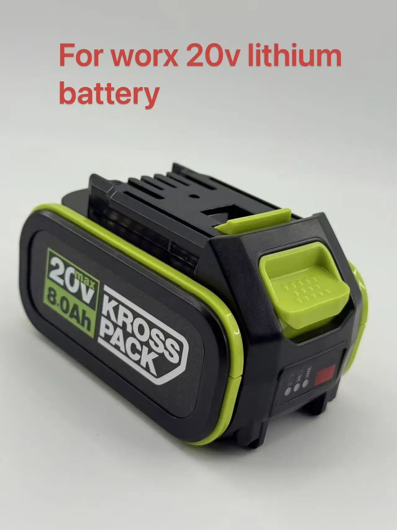 

Hot 100% Orginal WORX Green battery 20V 6.0 Ah/8.0 Ah Li-ion Battery Charger Suitable for Worx ROCKWELL Products Power Tools