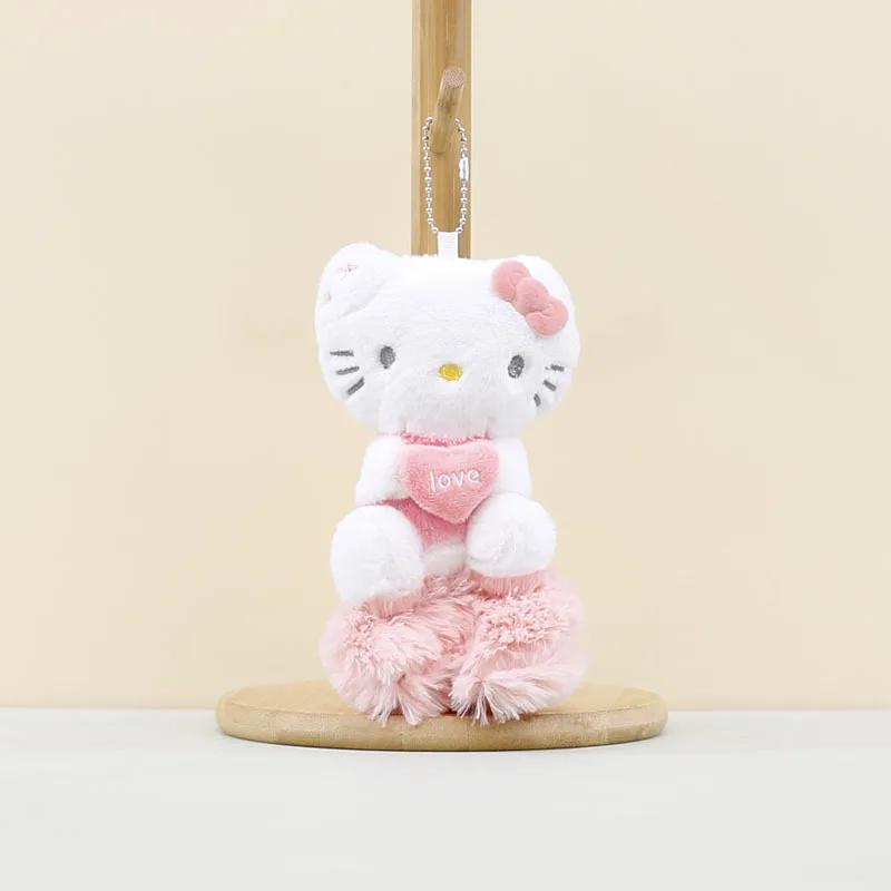 

Kawaii Sanrio Hello Kitty Cinnamoroll милый мультфильм мягкая плюшевая игрушка рюкзак кулон брелок плюшевая кукла Декор подарок на день рождения