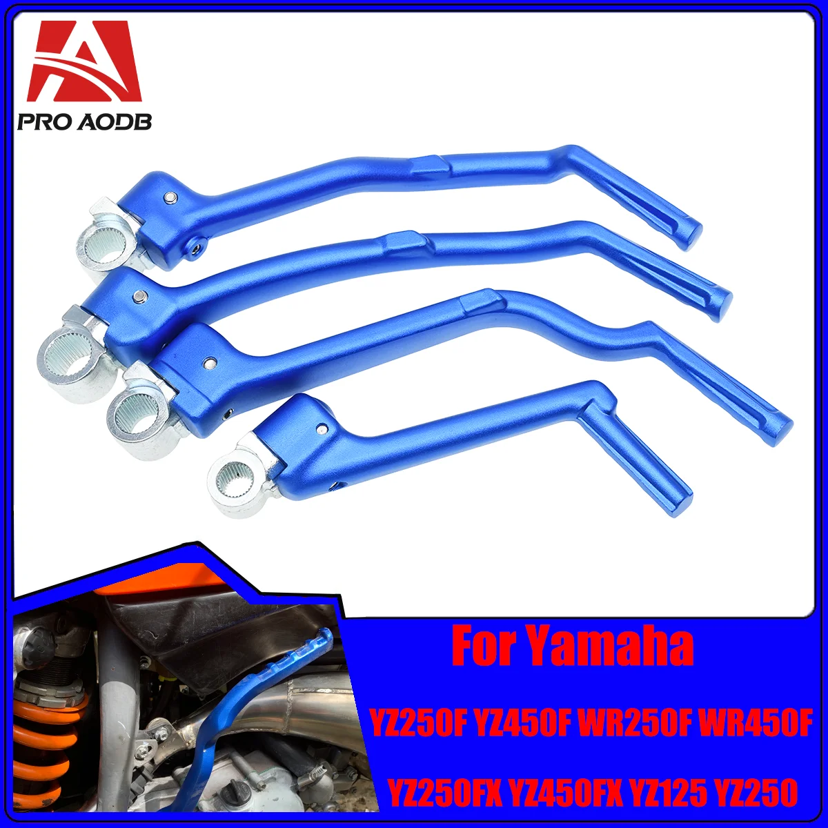 

Motorcycle Forged Kick Start Starter Lever Pedal For Yamaha YZ250 YZ250FX YZ125 YZ250X 250F YZ450FX WR450F 250F YZ450F 1986-2023