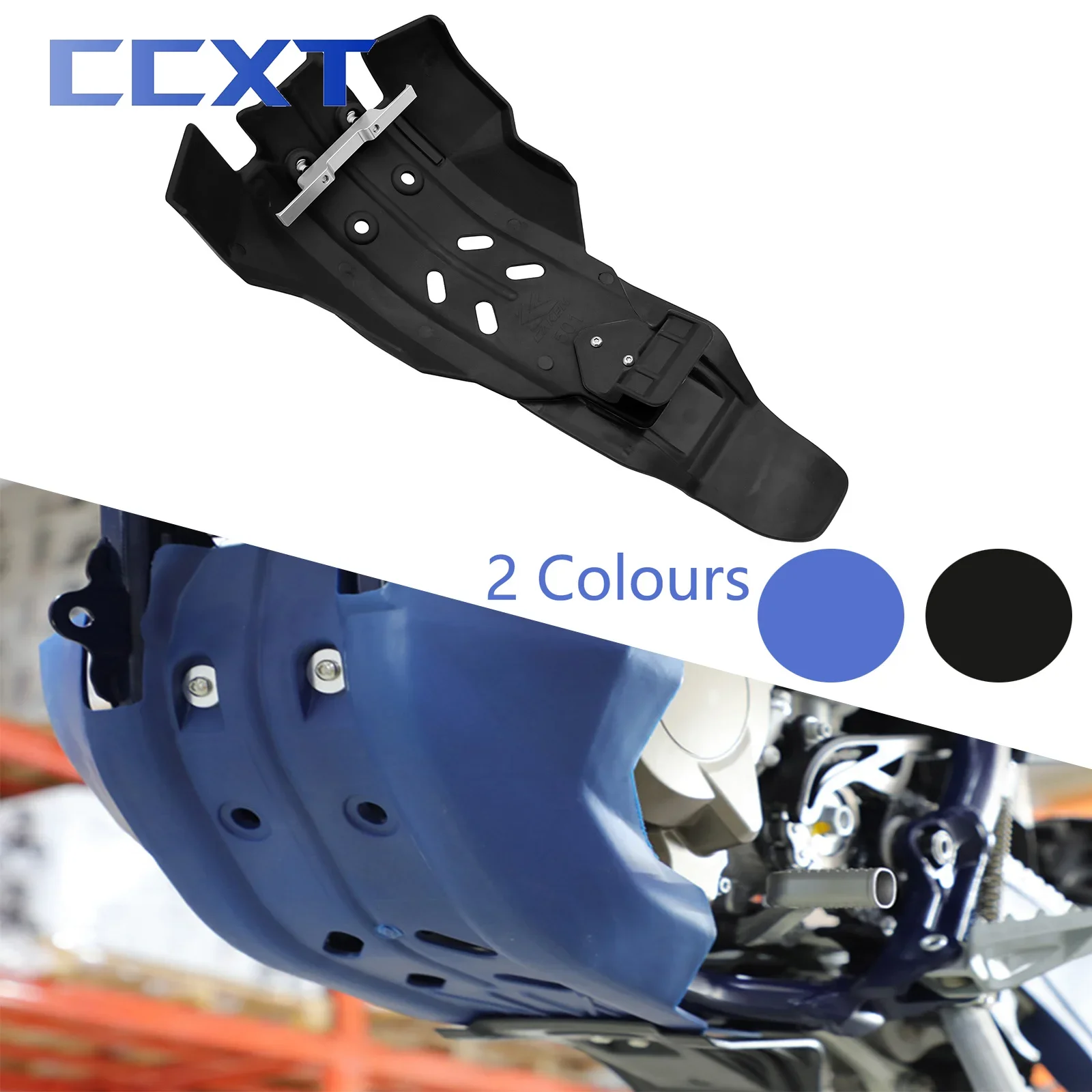 Motorcycle Engine Frame Protector Cover Guard Skid Plate For Husqvarna TC FC FE 250 300 TE250I TE300I 2019-2022 Motocross Parts