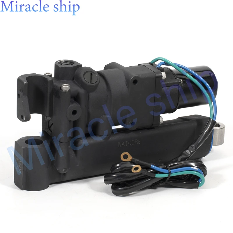 65W-43800 For Yamaha 2 Stroke 25HP 30HP 40HP F25 F30HP 40HP Outboard Single Ram Power Tilt Trim Unit 65W-43800-02-4D