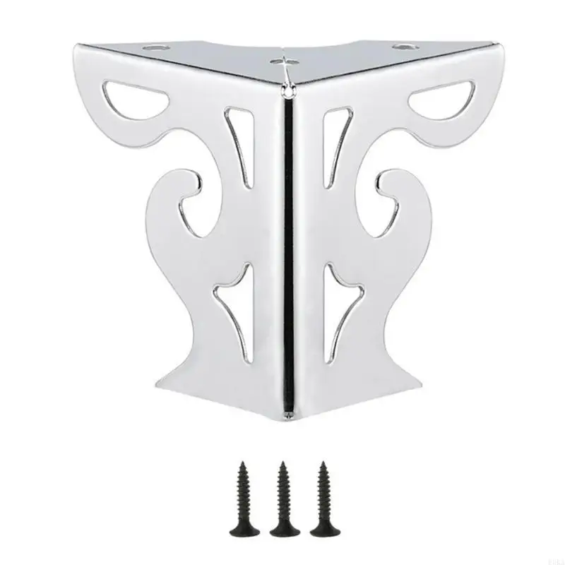 Les jambes fer élégantes mecs en métal décoratifs 78 mm pour les meubles maison