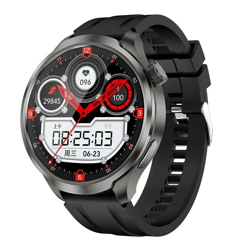 

1.85-inch Smart Watch Men Sport Waterproof Fitness Heart Rate Watches Compass GPS Track NFC Bluetooth Call Smartwatch