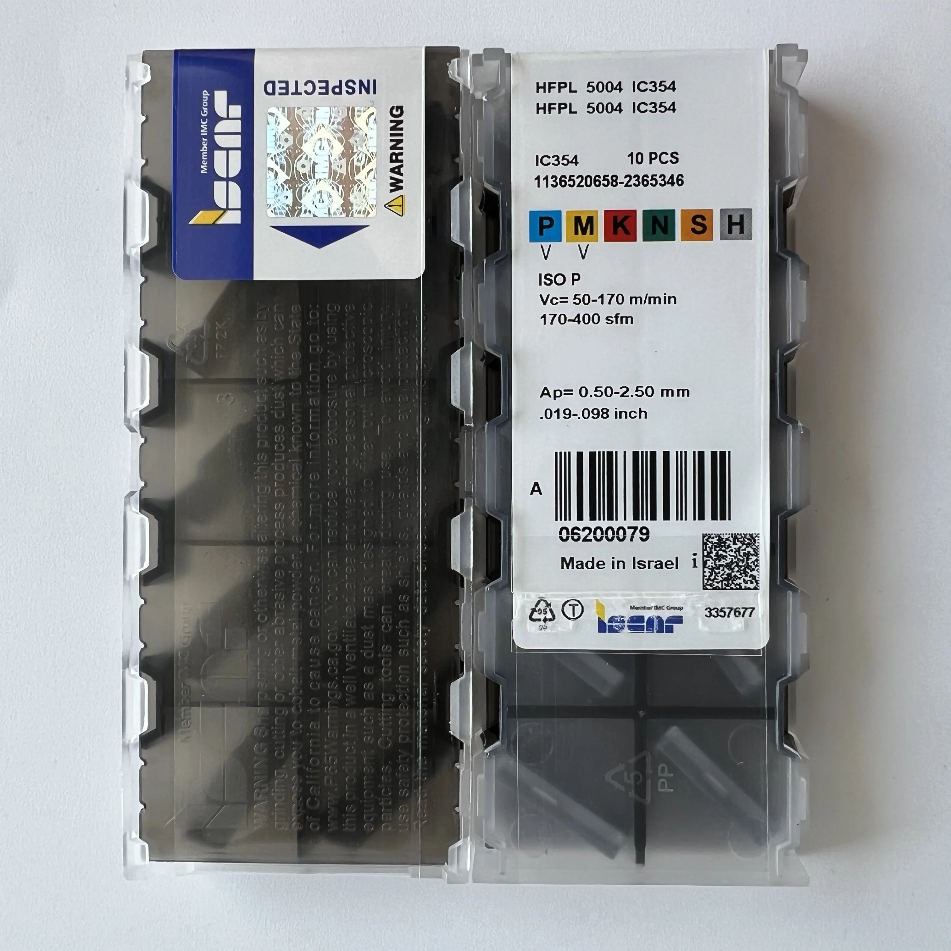 HFPL5004 IC354 herramienta de fresado de carburo CNC, herramienta de torneado