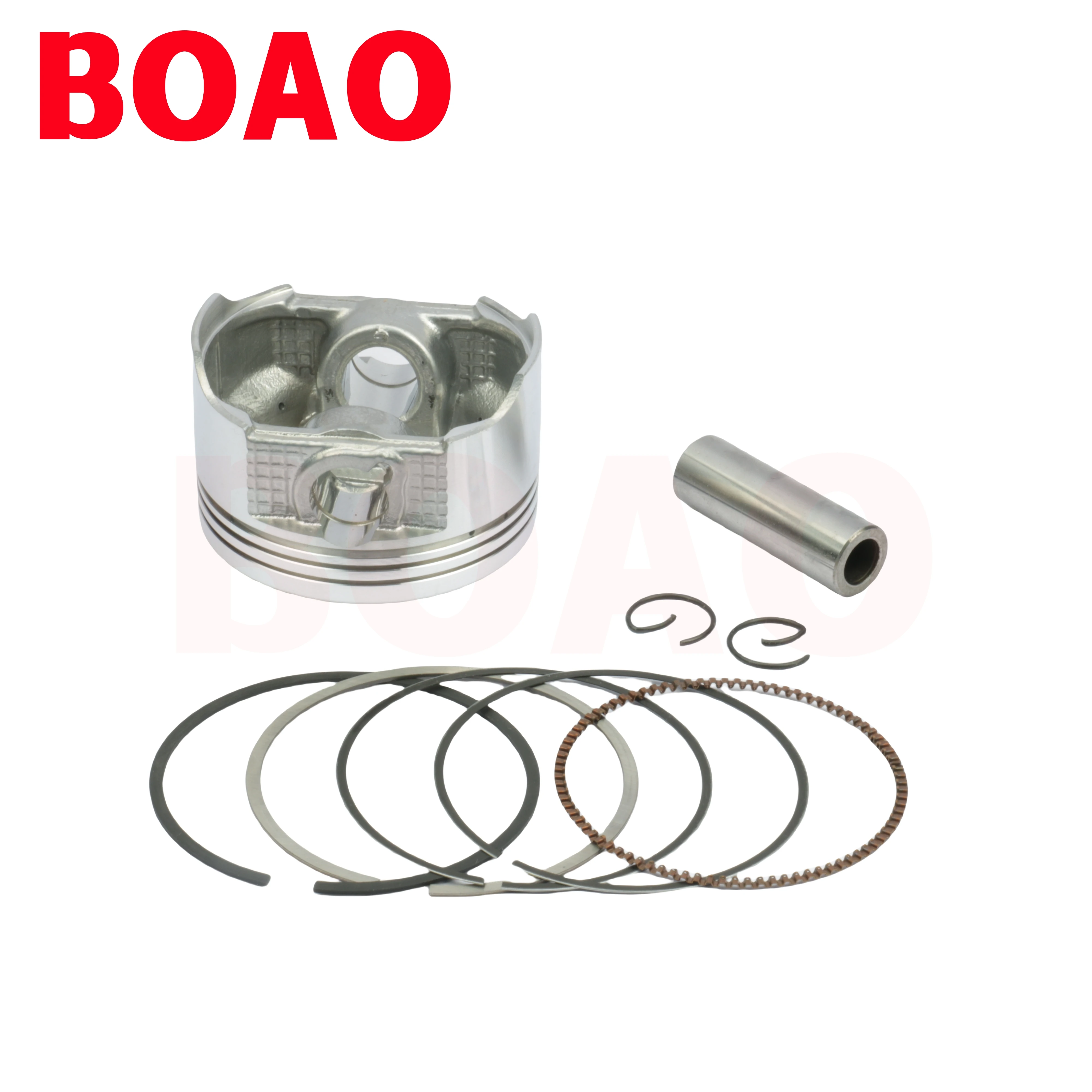 58mm cylinder bore piston ring suitable for motorcycle KWC KG CBR125 RS125 scooter cylinder piston ring kit