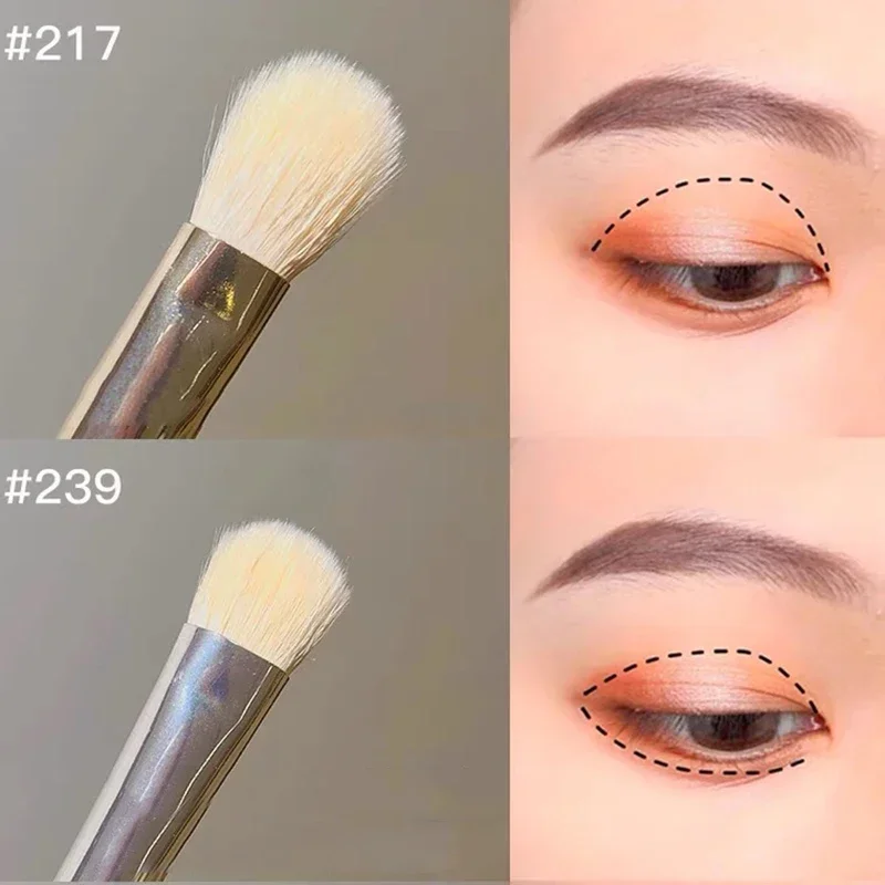 1 Pieces Soft Goat Hair Eye Makeup Brush Eyebrow Eyeshadow Crease Blending Brushes Cosmetics Brush Beauty Makeup Tools