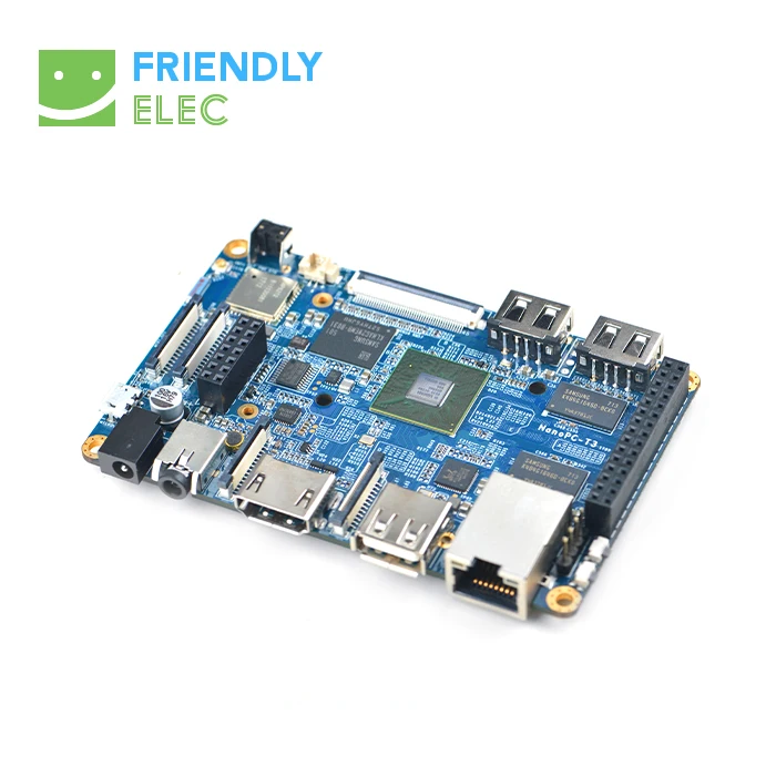 NanoPC-T3 Plus Industrial-grade Card Computer S5P6818 Development Board 2GB Eight-core A53