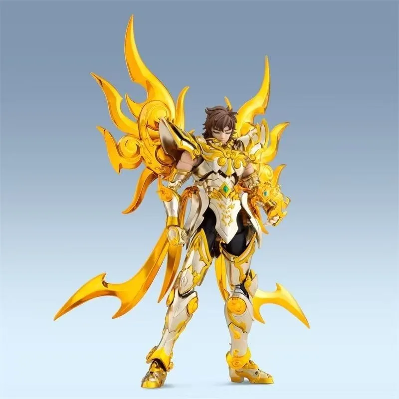 

In Stock TOYPOINT Saint Seiya Saint Cloth Myth EX God Leo Golden Saint Movable Alloy Model Toy Gift Collection