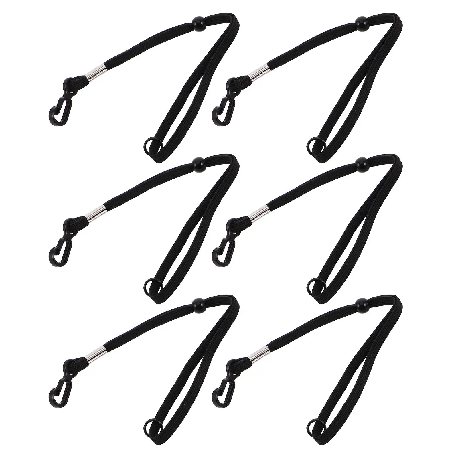 

6Pcs Ski Glove Wrist Straps Anti-Lost Adjustable Detachable Elastic Winter Ski Gloves Leashes Comfortable Outdoor Sports
